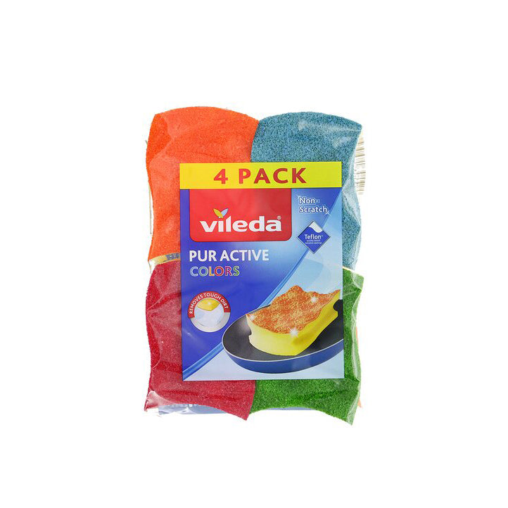 VILEDA Sponges Colors - 4pcs