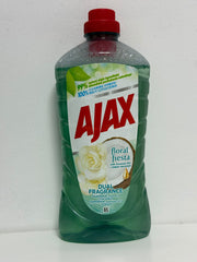 Ajax Floral Fiesta Allesreiniger – 1L | Dual Fragrance – Krachtige Schoonmaak & Langdurige Bloemengeur
