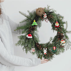 Set van 24 Kerstboomdecoraties – Adventskalender Vullers voor Kinderen | Feestelijke Ornamenten