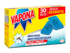 Vapona Anti-mug navultabletten - 30 tabletten